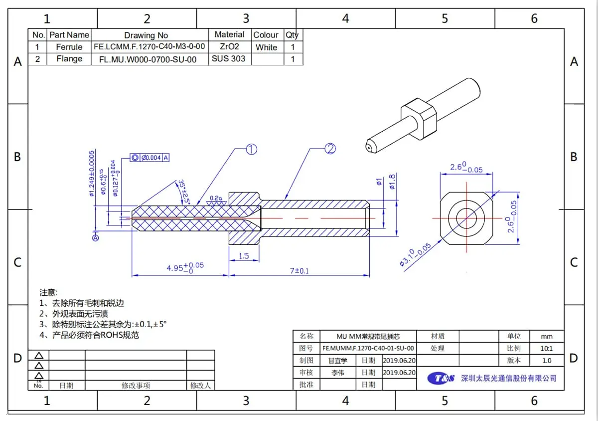 MU/MM With Flange